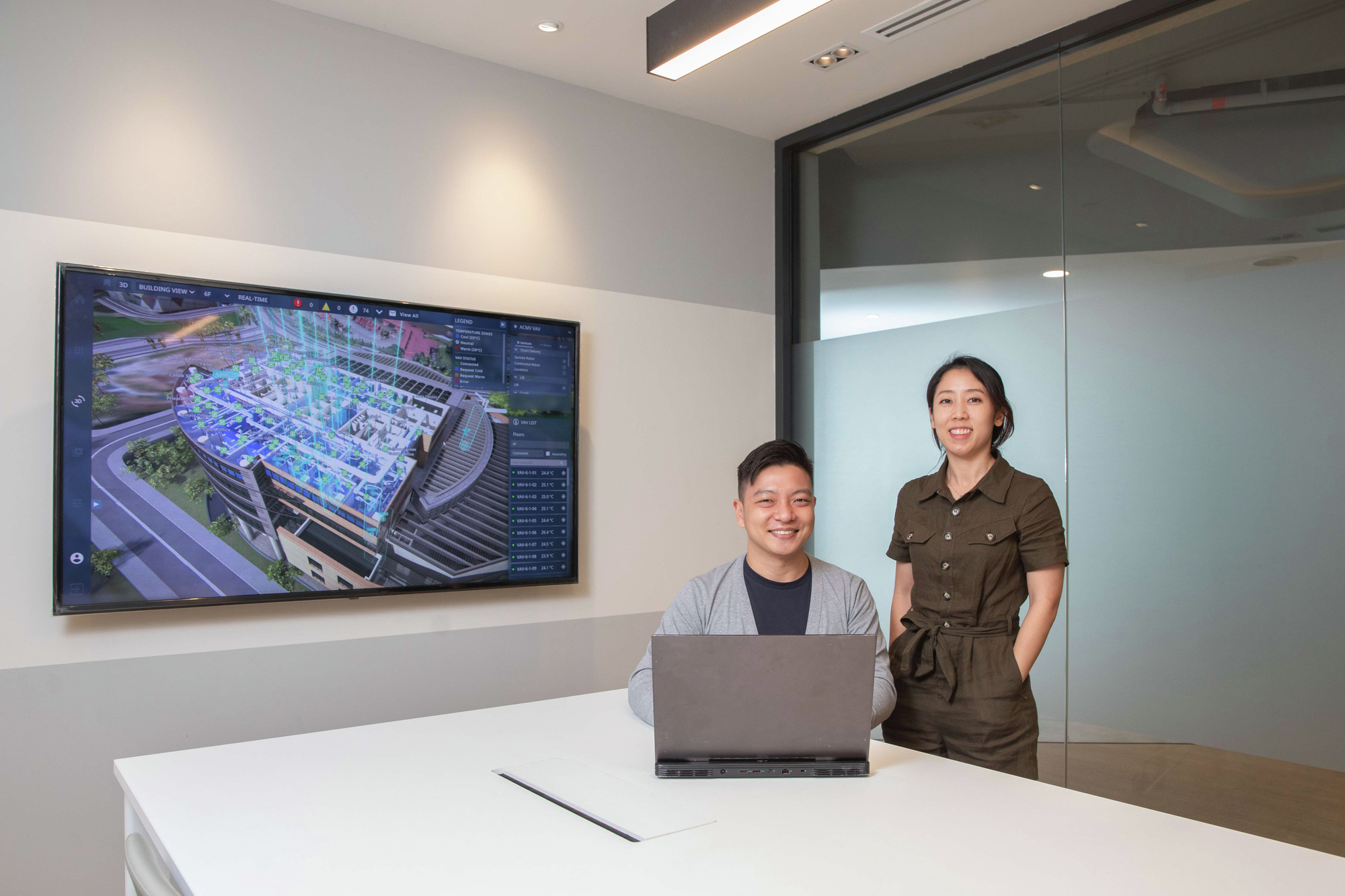Alan Tan, senior manager and systems team Lead, and Hazel Jung, software engineer, share more about the ODP's digital twin technology