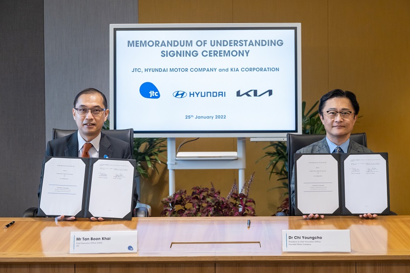 JTC and Hyundai MOU - Optimised Mobility Options for JID