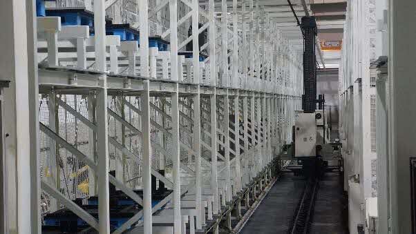 Automation lines in Makino Asia’s advanced manufacturing factory
