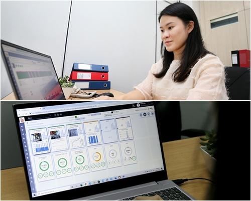 32-year-old Ms Qi Qi used to work in the financial industry and left to join Decor as a Data Analyst in October 2019. Decor hopes to attract younger talents by modernising a traditional business. (Photo: zaobao.sg)