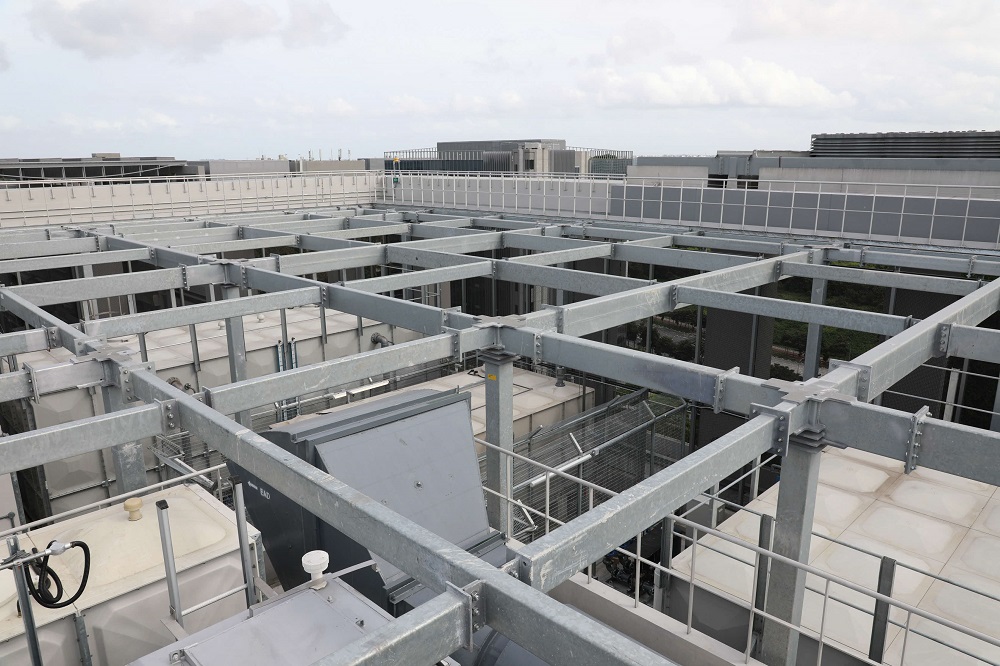 Solar PV panels will be deployed at the rooftops of select buildings in Punggol Digital District.