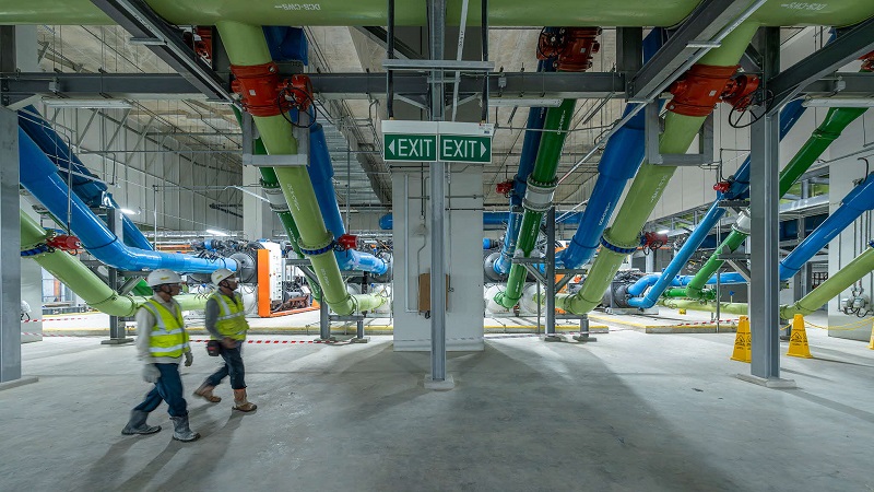 Punggol Digital District will be cooled by ENGIE's District Cooling System
