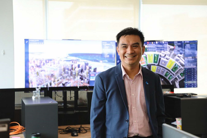 James Tan, one of the key figures driving the development of Punggol Digital District's Open Digital Platform.