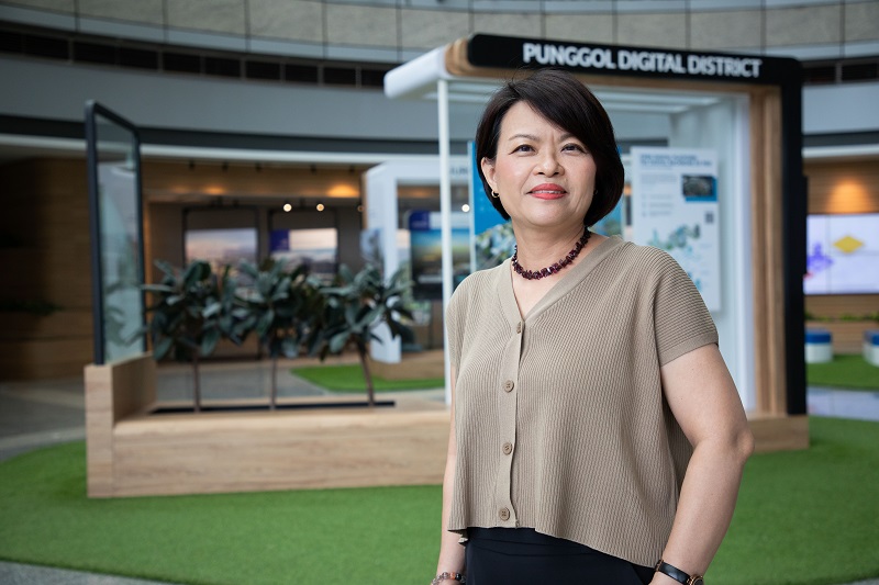 Gina Foo is an experience engineer at JTC involved in the development of Punggol Digital District